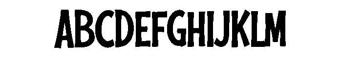 Thunder Pop Font UPPERCASE