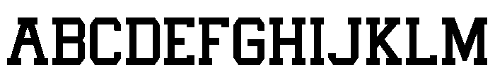 Thunder Punch Regular Font UPPERCASE
