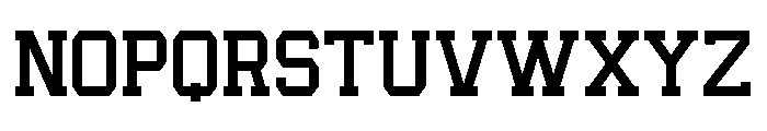 Thunder Punch Regular Font UPPERCASE