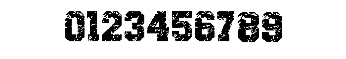 Thunder Strong Regular Font OTHER CHARS
