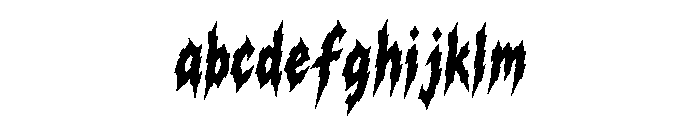 Thunderclaw Metal FONT