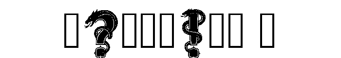 Thur Regular Font OTHER CHARS