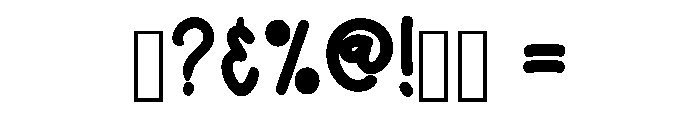 Thursday Christmas Regular Font OTHER CHARS