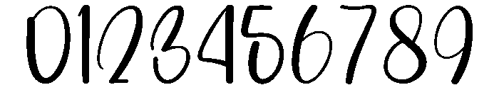 Thursday Christmas Font OTHER CHARS