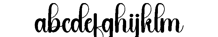 Thursday Christmas FONT