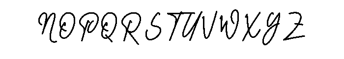 Thursday History Font UPPERCASE