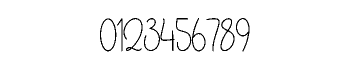 Thursday Signature Font OTHER CHARS