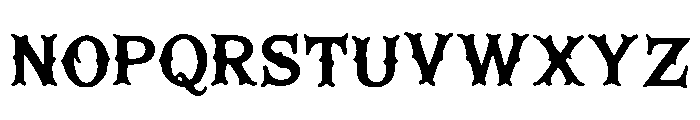 Thursday1 Font LOWERCASE