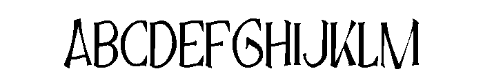 ThursdayNight Font UPPERCASE