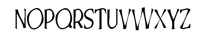 ThursdayNight Font UPPERCASE
