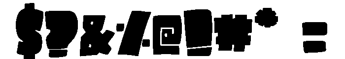 the KILO Font OTHER CHARS