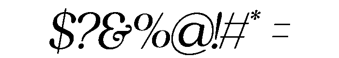 theMaglicky-Regular Font OTHER CHARS