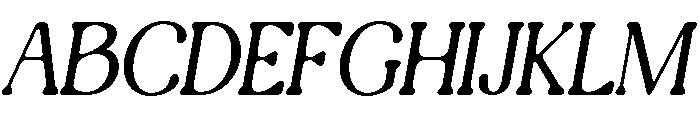 theMaglicky-Regular Font UPPERCASE
