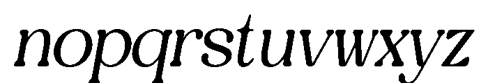 theMaglicky-Regular Font LOWERCASE