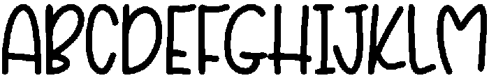THANKSGIVING Regular otf (400) Font UPPERCASE
