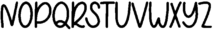 THANKSGIVING Regular otf (400) Font UPPERCASE