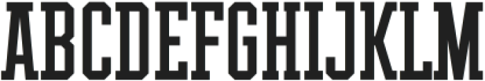 THE ATHLETIC FONT otf (400) Font UPPERCASE