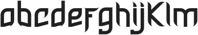 THE BONJOT Regular otf (400) Font LOWERCASE