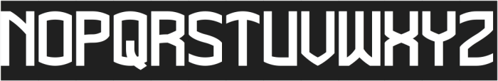 THE CHAMPION-Inverse otf (400) Font UPPERCASE