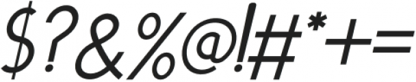 THE CHELASI Italic otf (400) Font OTHER CHARS
