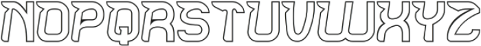 THE FACT-Hollow otf (400) Font UPPERCASE