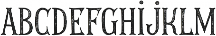 THE GOLDEN AGE ROUGH 01 otf (400) Font LOWERCASE