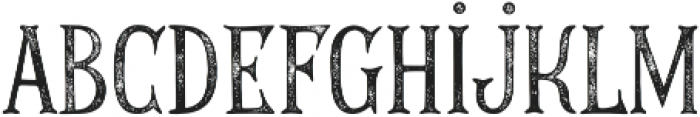 THE GOLDEN AGE ROUGH 02 otf (400) Font LOWERCASE