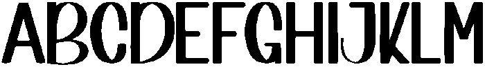 THE Jungle Regular otf (400) Font UPPERCASE