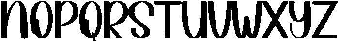 THE Jungle Regular otf (400) Font LOWERCASE