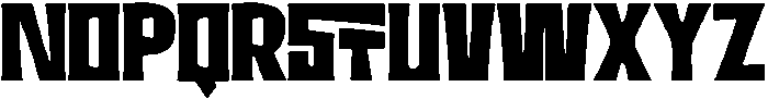 THE LAST TRUNKS otf (400) Font LOWERCASE