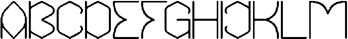 THE MESSENGER-Light otf (300) Font UPPERCASE
