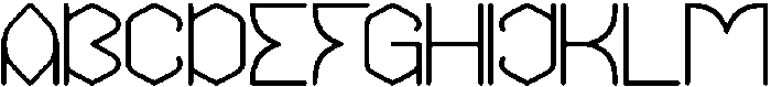 THE MESSENGER otf (400) Font