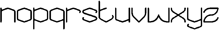 THE MESSENGER otf (400) Font LOWERCASE