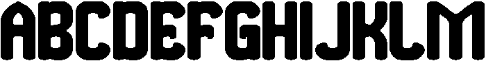 THE MORE YOU Bold otf (700) Font UPPERCASE