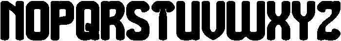 THE MORE YOU Bold otf (700) Font UPPERCASE