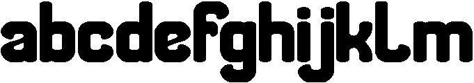 THE MORE YOU Bold otf (700) FONT