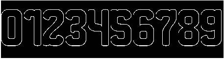 THE MORE YOU-Hollow-Inverse otf (400) Font OTHER CHARS