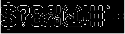 THE MORE YOU-Hollow-Inverse otf (400) Font OTHER CHARS