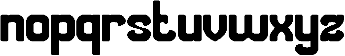 THE MORE YOU otf (400) Font LOWERCASE