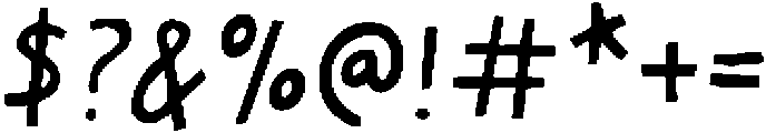 THE MORNING CLUB Regular otf (400) Font OTHER CHARS