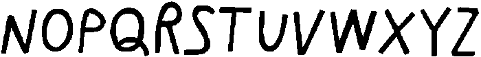 THE MORNING CLUB Regular otf (400) Font UPPERCASE