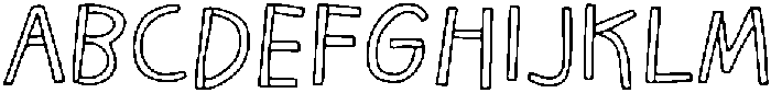 THE MORNING CLUB STYLE 1 Regular otf (400) Font UPPERCASE