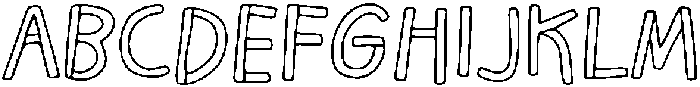 THE MORNING CLUB STYLE 2 Regular otf (400) Font UPPERCASE