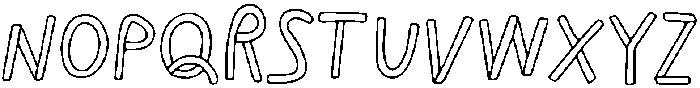THE MORNING CLUB STYLE 2 Regular otf (400) Font UPPERCASE