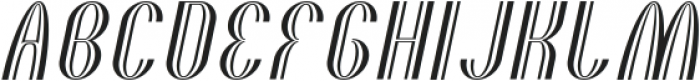 THE QUICK MOTOCROSS Italic otf (400) Font UPPERCASE