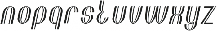 THE QUICK MOTOCROSS Italic otf (400) Font LOWERCASE