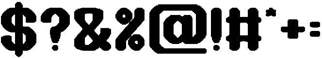 THE TIME Bold otf (700) Font OTHER CHARS