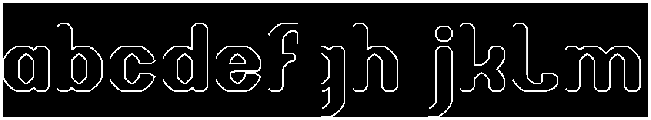 THE TIME-Hollow-Inverse otf (400) FONT