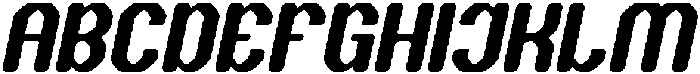 THE TIME Italic otf (400) Font UPPERCASE