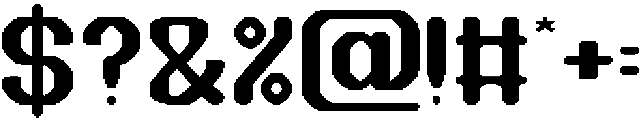 THE TIME-Light otf (300) Font OTHER CHARS
